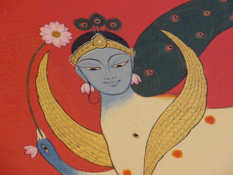 God's frescoes on the wall